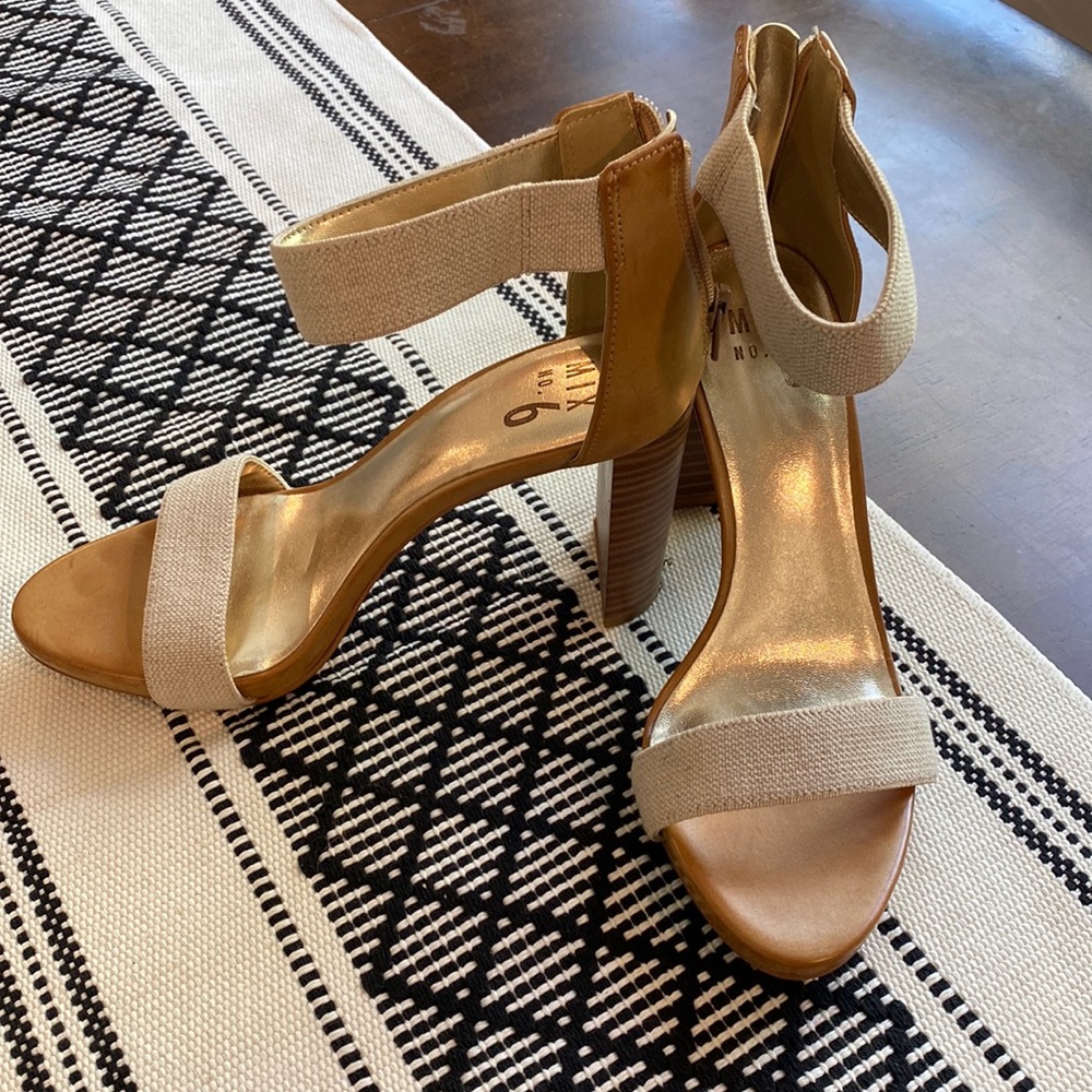 Mix no 6 strap heels